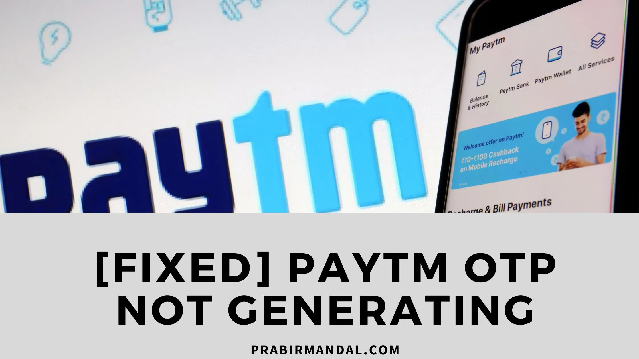 Paytm OTP Not Generating